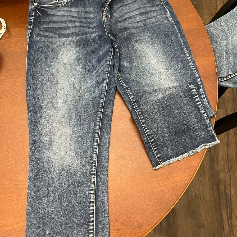 Maurices Blue Ankle & Cropped Jeans